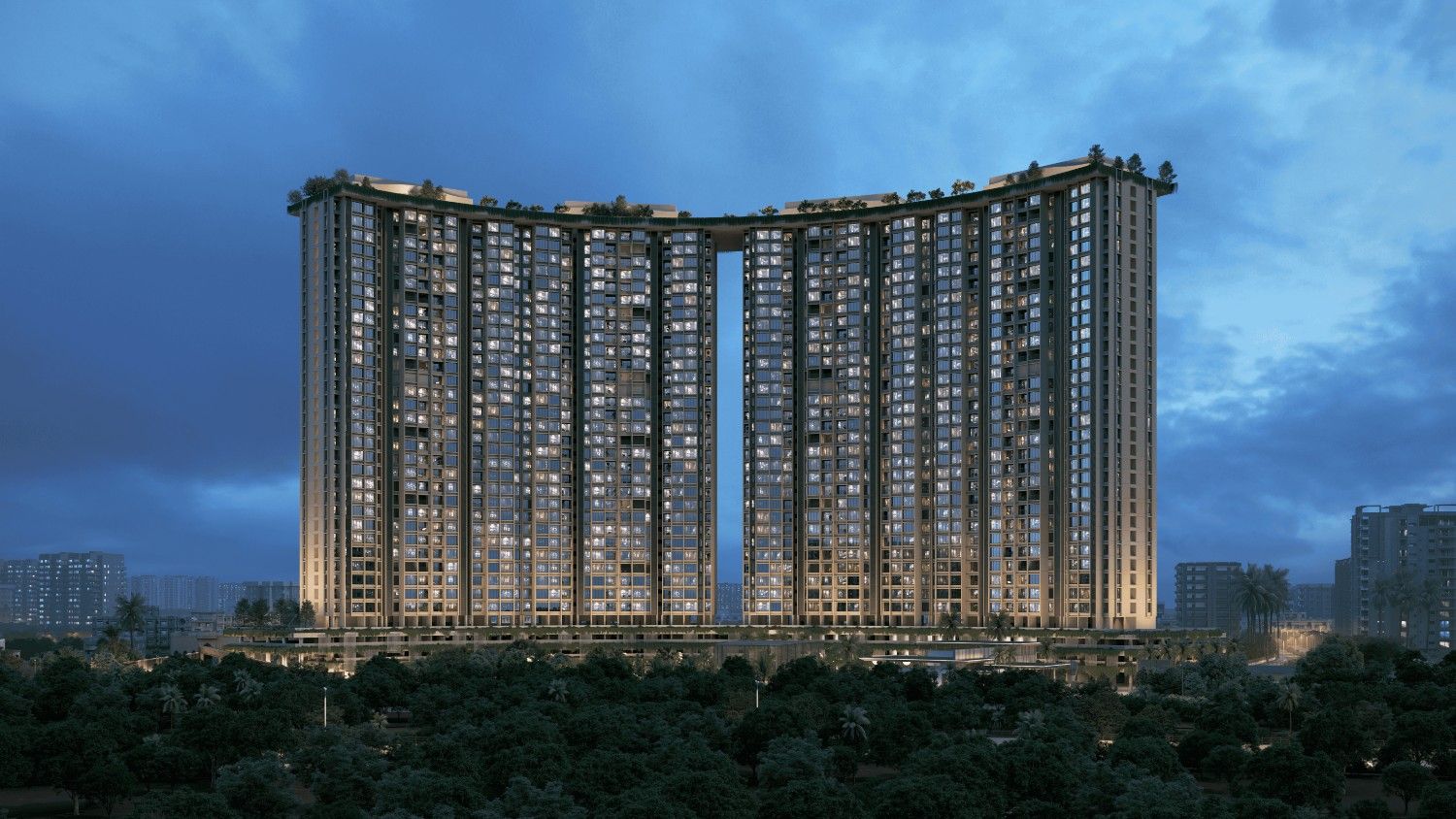 the Curve 2 & 3 BHK Homes